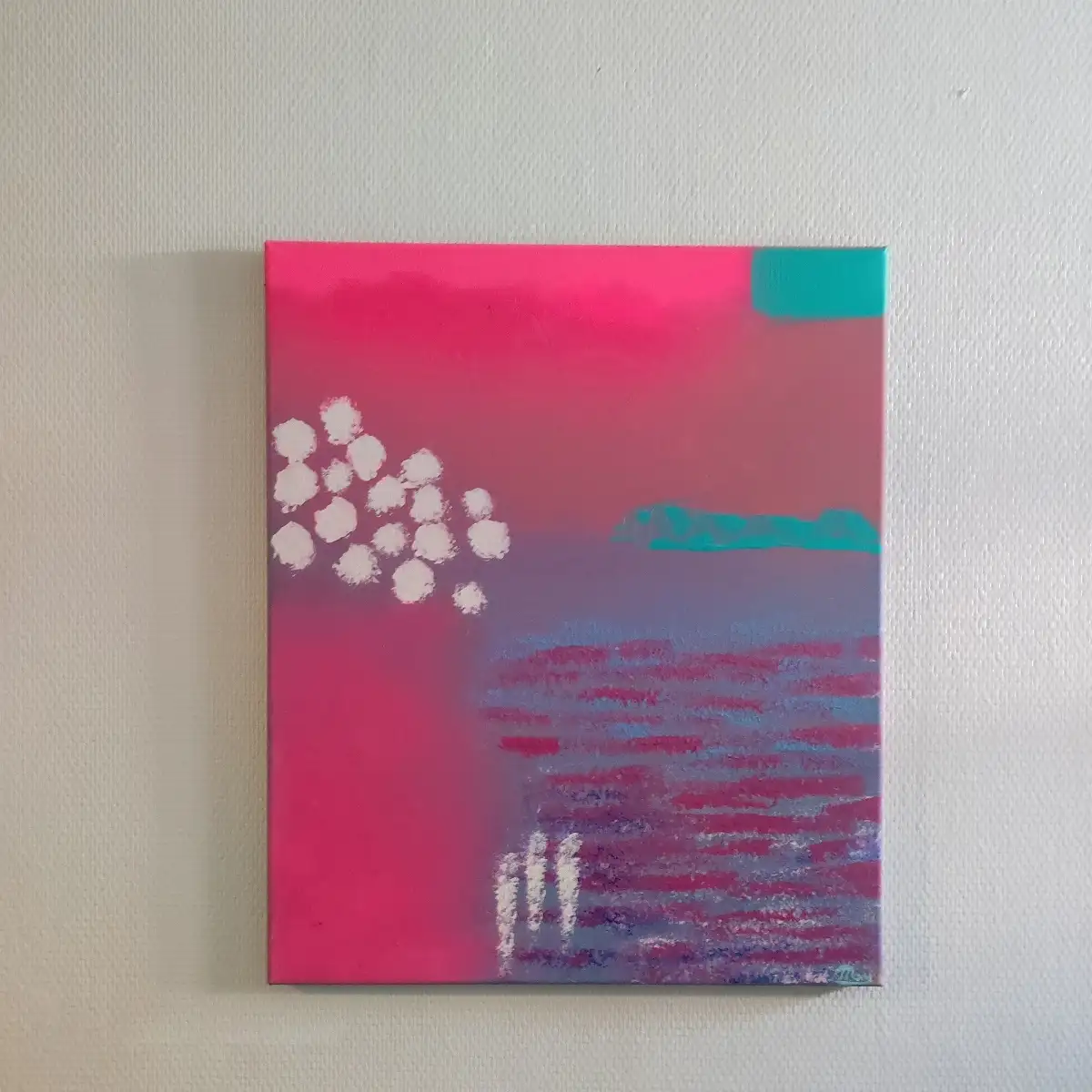 Tableau Rose 45x55 Coquille d'Aphrodite