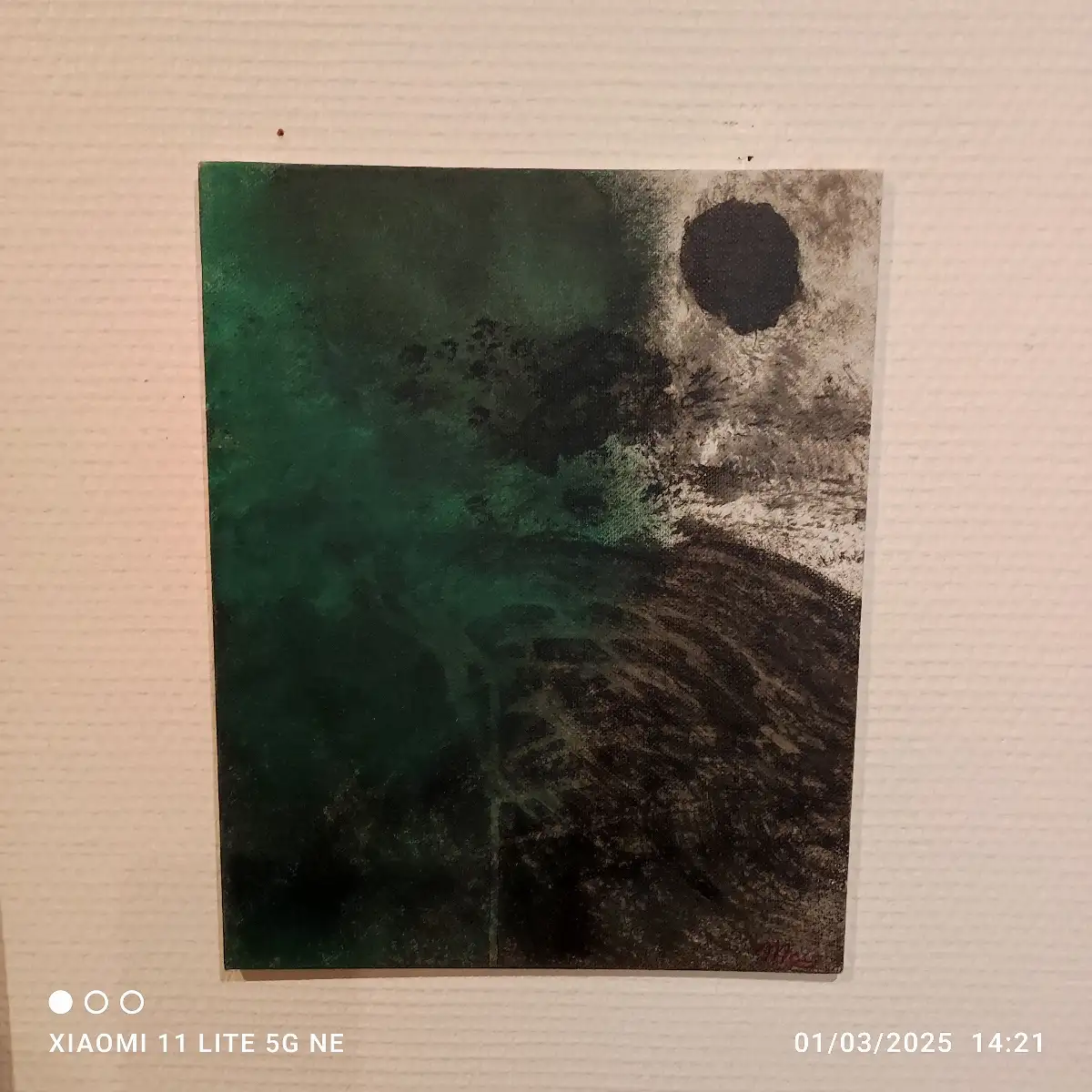 Tableau Campagne lunaire